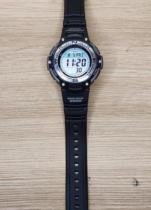 Новые часы casio sgw-100-1vef с компасом5 фото