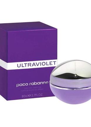 Тестер paco rabanne ultraviolet парфюмированная вода 80мл