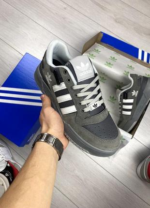 Кроссовки adidas forum lov grey