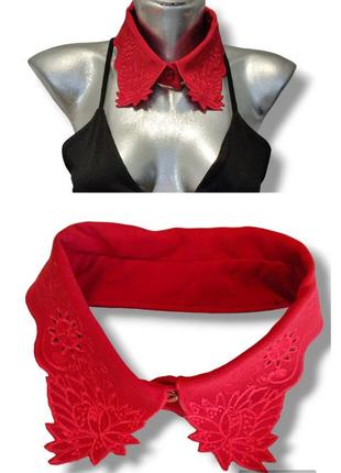 Воротник съёмный. воротничок декоративный