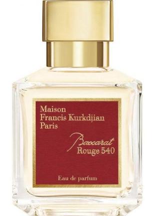 Тестер maison francis kurkdjian baccarat rouge 540 70мл