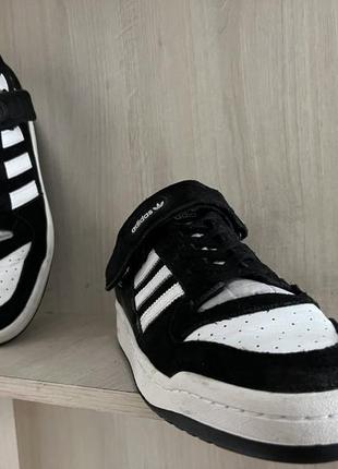 Кросівки adidas forum low panda black /white gw06953 фото