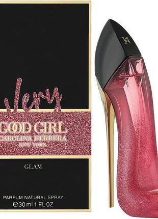 Тестер carolina herrera very good girl glam парфумована вода 80мл