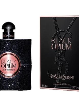 Женская парфюмированная вода black opium 90 мл