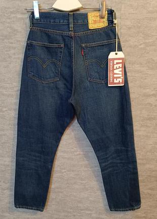 Новые джинсы мом высокая посадка levis vintage clothing 701 big e selvedge селвидж talon 42 zipper10 фото