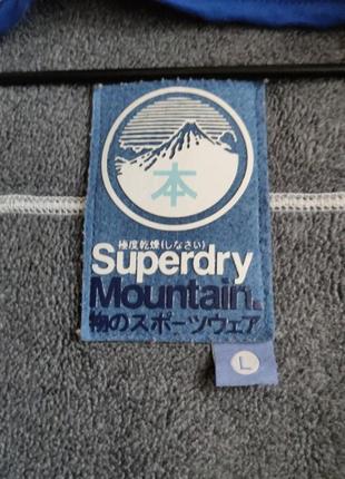 Флисовая кофта superdry3 фото