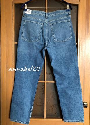 Синие джинсы зауженные слим slim fit mango5 фото
