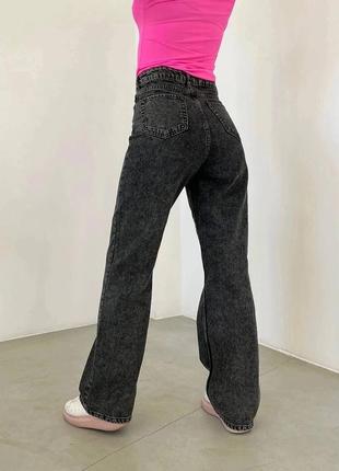 Черные палаццо джинсы2 фото