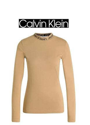 Лонгслив кофта свитер из лого оригинал calvin klein