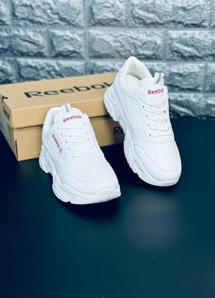 Женские кроссовки Classic reebok белые2 фото