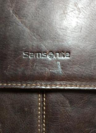 Samsonite сумка кожа4 фото