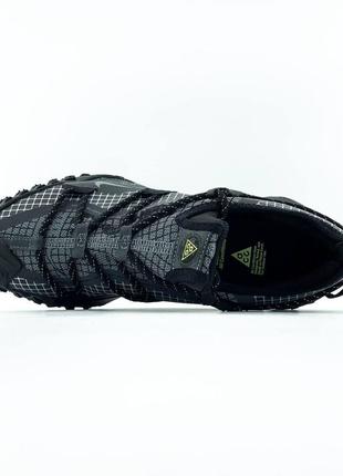 Мужские кроссовки nike acg mounth low gore-tex "black"8 фото