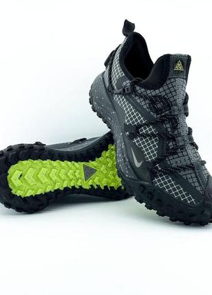 Мужские кроссовки nike acg mounth low gore-tex "black"2 фото