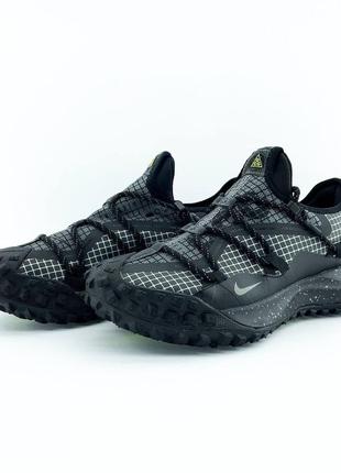 Мужские кроссовки nike acg mounth low gore-tex "black"7 фото