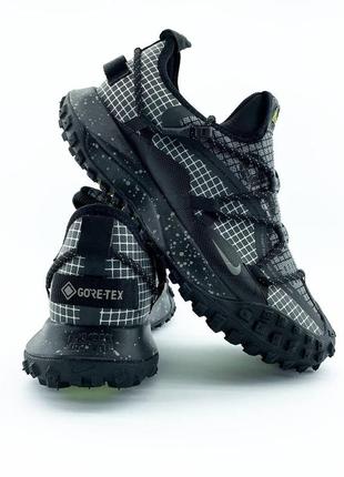 Мужские кроссовки nike acg mounth low gore-tex "black"5 фото