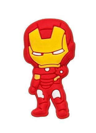 Джибитсы для кроксов md007 «железный человек-7» 1 шт.