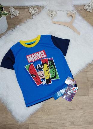 Marvel, нова суперстильна футболка на 6 років1 фото