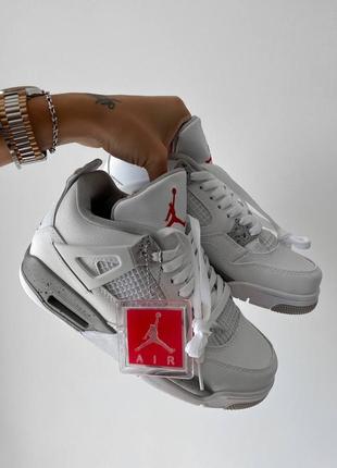 Найк аір джордан 4 ретро nike air jordan 4 retro "white oreo"