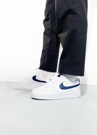 Найк корт вежен лов nike court vision low white8 фото