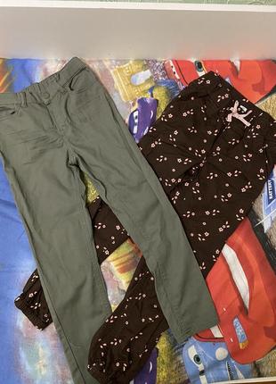 Брюки,джинсы для девочки 7-8р