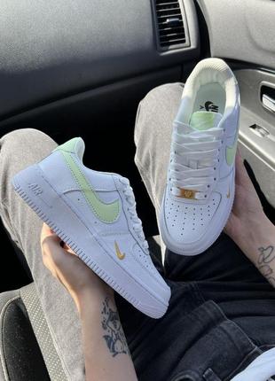 Nike air force mini swoosh lime