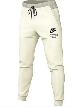 Чоловічі спортивні штани nike m nsw flc jggr gx ap white dm6552-133