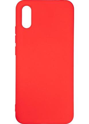 Чохол fiji full soft premium для xiaomi redmi 9a силікон бампер red3 фото