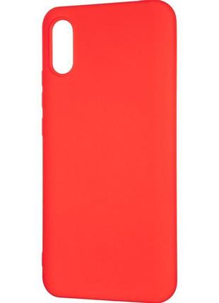 Чехол fiji full soft premium для xiaomi redmi 9a силикон бампер red