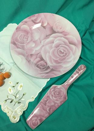 Набор для торта с лопаткой 27 см. н4100 новый без упаковки