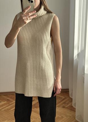 Безрукавка в рубчик h&amp;m 10