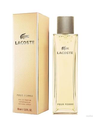 Жіноча парфумована вода lacoste pour femme 90 мл