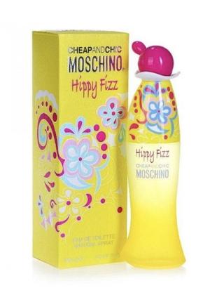 Жіноча туалетна вода moschino cheap and chic hippy fizz2 фото