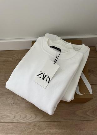 Утепленный свитшот zara