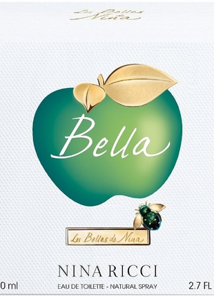 Туалетная вода nina ricci bella 80ml оригинал.