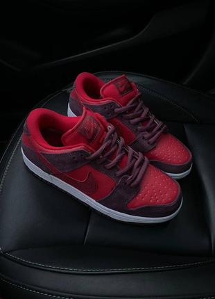 Кросівки nike sb dunk cherry