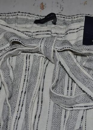 Стильные льняные шорты marks &amp; spencer 18 размер6 фото