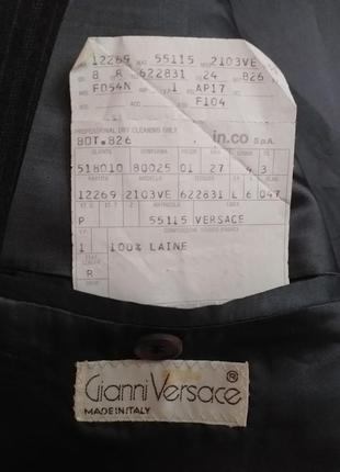 Vintage gianni versace, 100%wool3 фото