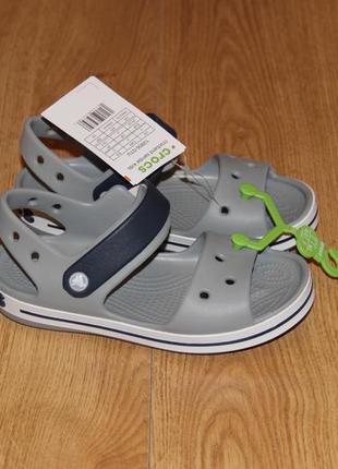 Дитячі босоніжки сандалі crocs crocband крокси с13, j1, j2, j3 оригінал