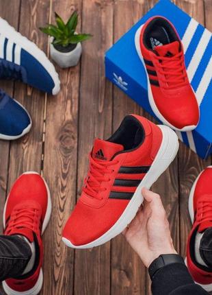 Кросівки adidas run red літні кроси адідас в сіточку6 фото