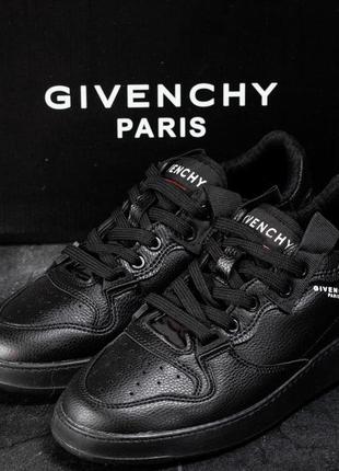 Кросівки givenchy black живанши чорні