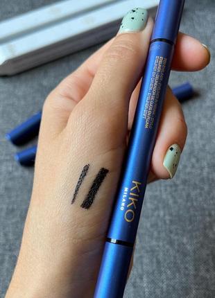 Водостійка подвійна підводка для очей kiko milano lost in amalfi eye marker duo1 фото