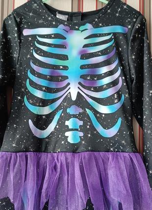 Карнавальный костюм скелета на 7-8роков3 фото