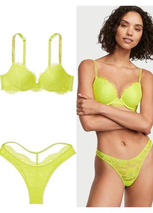 Комплект белья кружево с камушками victoria’s secret original3 фото