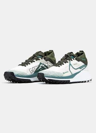 Чоловічі кросівки nike pegasus trail 4 gore-tex / найк пегасус гортекс демісезонні весняні, літні, осінні хакі хаки взуття