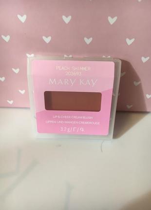 Кремові рум‘яна для щік та губ mary kay