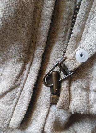 Снижка дня!!дизайнерский мужской льняной бомбер от herrlicher, hilfiger, m/l