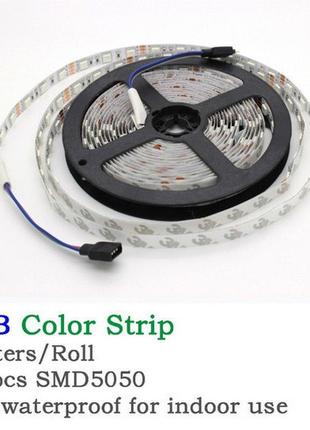 Smd 5050 стрічка / led стрічка 5050 rgb / комплект гнучка світлодіодна стрічка / світлодіодна стрічка rgb hy-741 led 5050