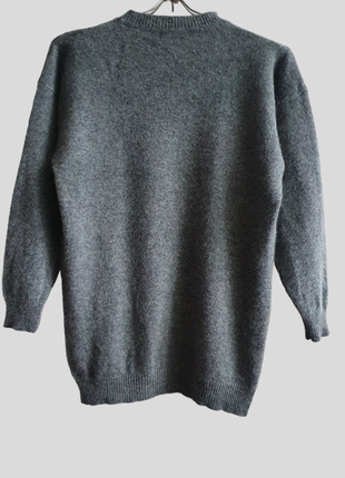 Шерстяной удлинённый свитер, джемпер mia cossotta3 фото
