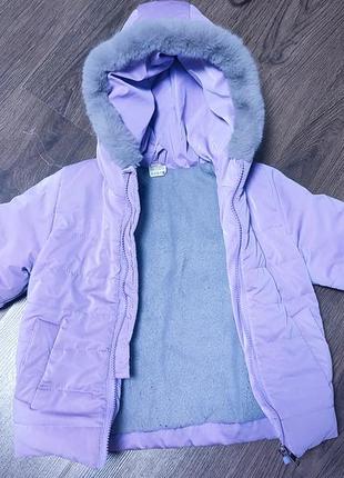 Куртка детская, зимняя, 92 размер