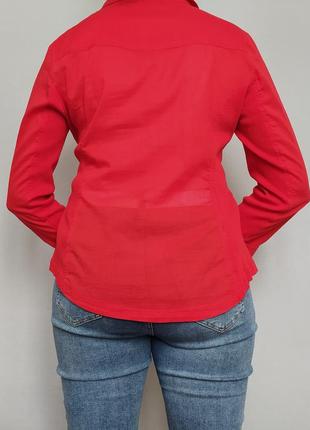 Красная блузка от mango4 фото